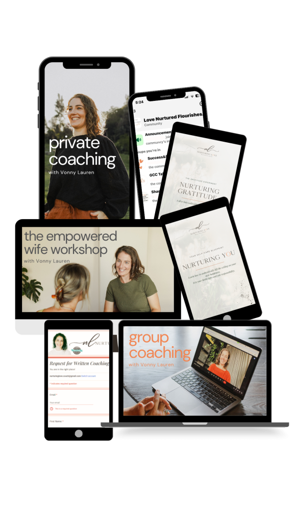 Private Coaching Package Love Nurtured Wins